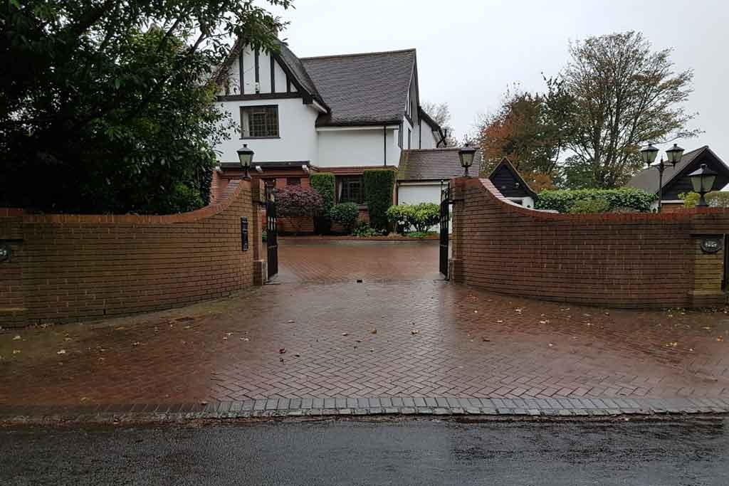 Patio pressure washing in Sevenoaks