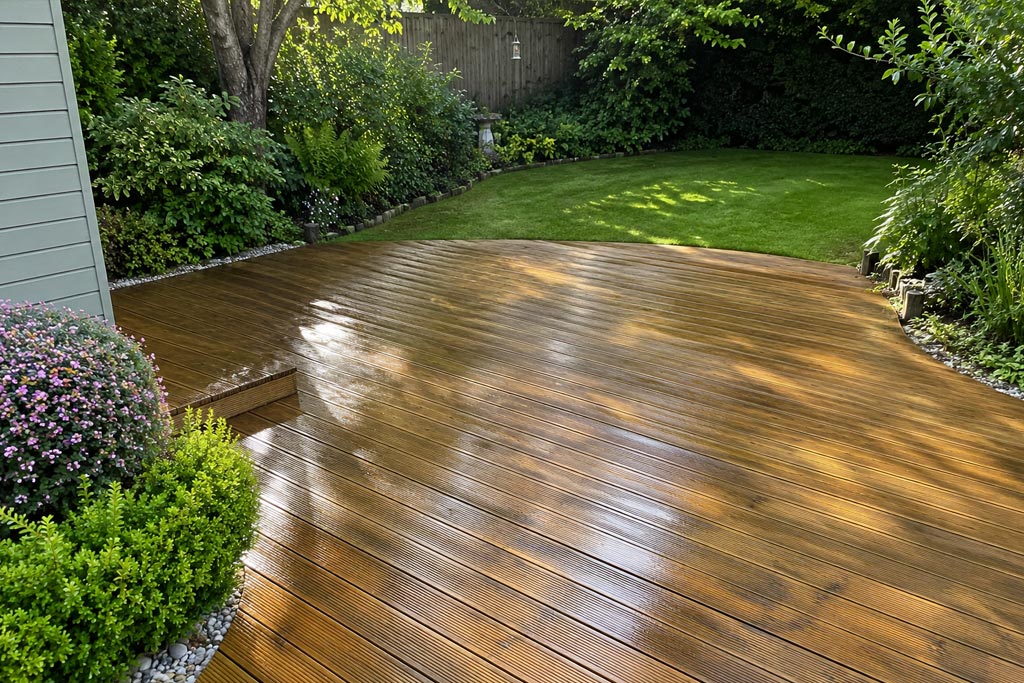 decking cleaning in Sevenoaks