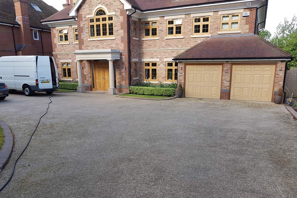 Block paving cleaning in Sevenoaks