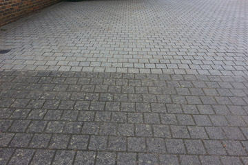 After Pressure Tech cleaned the driveway in Orpington